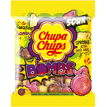 Chupa Chups - Bombs Sour Kwasne Bomby 90g
